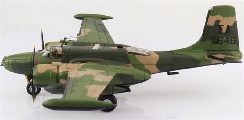 FLOZ PARA HOBBY MASTER B-26K Counter Invader AF64-646, 609th SOS, 59th SOW, Tailândia 1969 1/72 Aeronave Modelo pré-construído