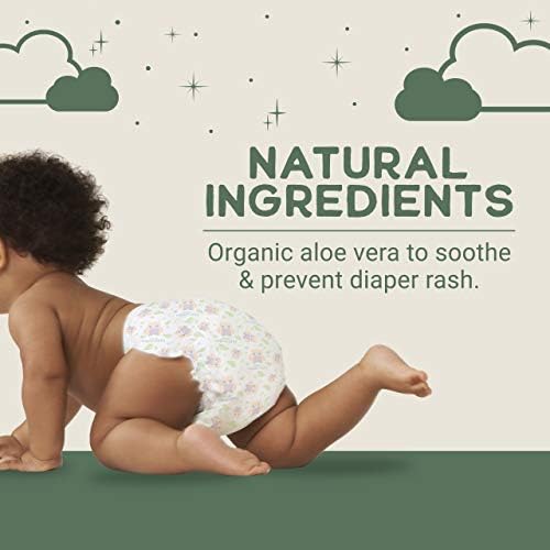 Feliz Camper Feliz Camper Ultra-Absorvent Hipoalergênico Natural Fregers de Bebê, Proteção sem cloro para pele sensível, tamanho