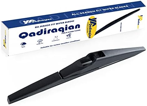 Qadiraqian 8 polegadas （8a） lâmina de limpeza traseira por 10 '', substituto para Toyota Prius C 2019-2012, Lexus CT200H