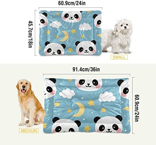 Xigua panda cão cama de gato cama lavável cama de animais de estimação Ultra Ultra Soft sem deslizamento calmante almofada