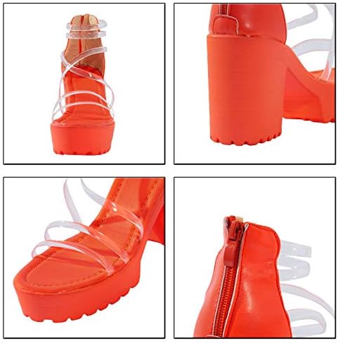 Sandálias da plataforma de USyfakgh para mulheres manchas de mangueira de moda tie-dye