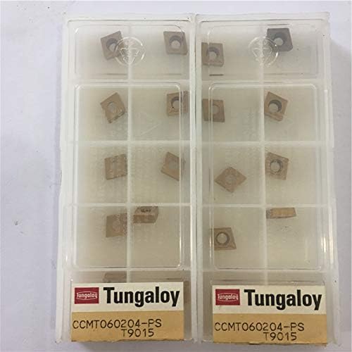 FINCOS CCMT060204-PS T9015 Inserção de moagem de carboneto de tungaloy original Tungaloy