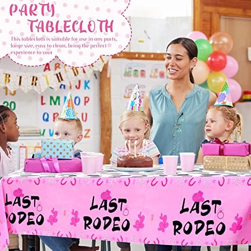 122 PCs Last Rodeo Bachelorette Party Tabelware serve 24 convidados Rodeio Placas de decoração de noiva final Guardanapo