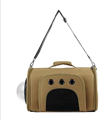 Bolsa de gato meilishuang espacial gato saia para transportar bolsa de cachorro saco de lona ombro space space space backpack portátil