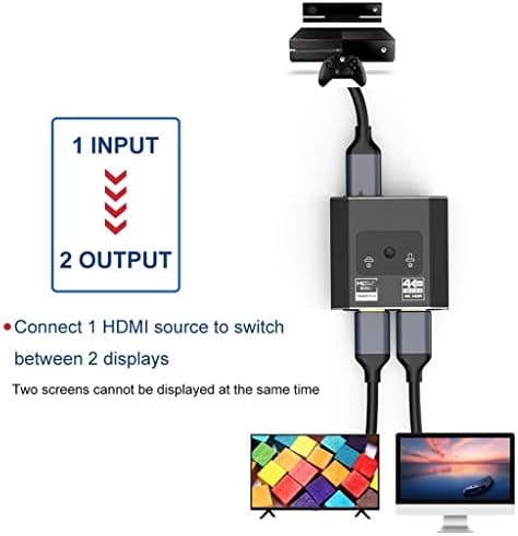 ZCMEB Switcher 4K Splitter Bi-Direction 1x2/2x1 Switch Switch para interruptor
