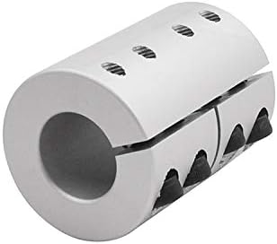 Xmeifei Peças Diâmetro Couplador Diâmetro de 65 mm de comprimento 90 mm de alumínio de acoplamento rígido para engajamento do eixo