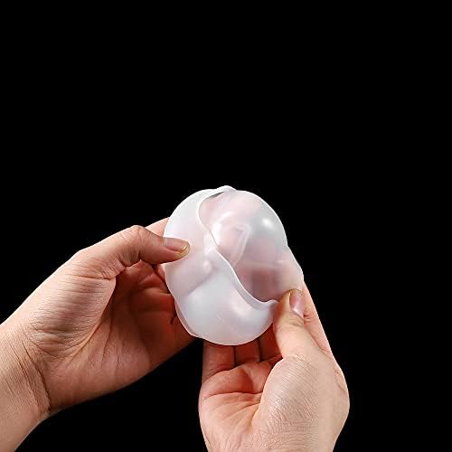 3D Cloud Shape Resina Casting Silicone Mold Soap Candl Mold para DIY resina epóxi Artesanato de cristal decorações