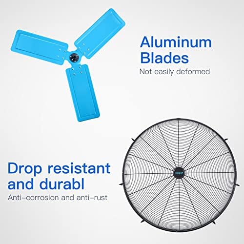 As ventiladores de piso de Pasapair pesam altura ajustável de 30 polegadas e o motor de inclinação e o motor à prova