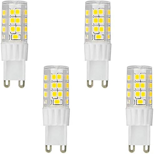 Tesler 50W equivalente 5W LED G9 Base Base 4-Pack