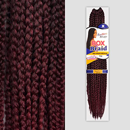 Fretress Braid Box Braid Medium by Freetress igual