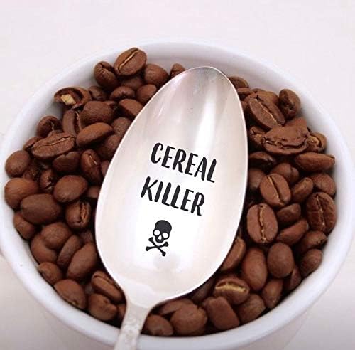 Cereal Killer Spoon Presente Sugestão de cereais Presentes Presentes Cereais Spons Gunos Funnários adolescentes adolescentes meninos