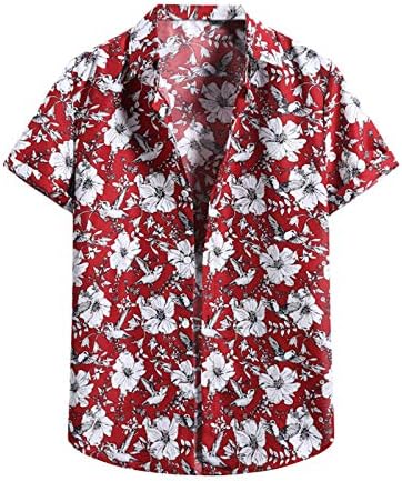 Dudubaby Papai Camisas de moda masculina impressão casual camisa de manga longa Top de blusa havaiana
