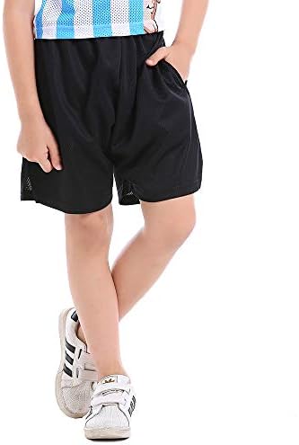 Toptie Multi-esportes atlético Big Boys Basketball Shorts, 7 polegadas de bolso de bolso