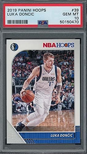 Luka Doncic 2019 Panini Hoops Basketball Card 39 PSA 10 classificado