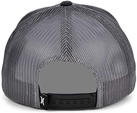 Hurley Cardiff Trucker Ajustável Unisisex-Adult Hat Black/Grey