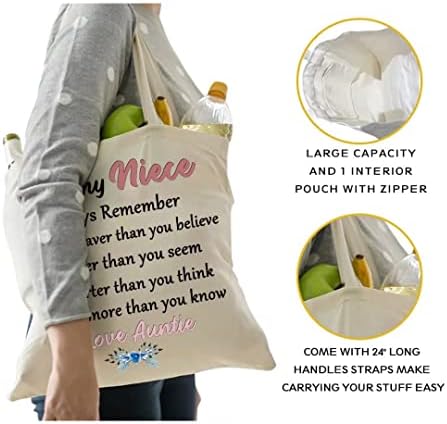 Sacola de lona para mulheres estéticas estéticas fotões de sacolas com bolsos bolso para almoço escolar bolsas de compras