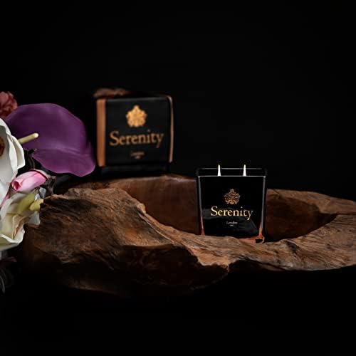 Vela perfumada de luxo - fabricante de velas de soja britânica - Celas perfumadas presentes para mulheres e homens - vela grande