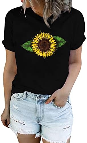 Uikmnh Ladies camisetas camisetas casuais camiseta curta camise