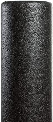 Rolo de espuma do eixo OPTP - Densidade firme, preto, 36 x 6 rodada