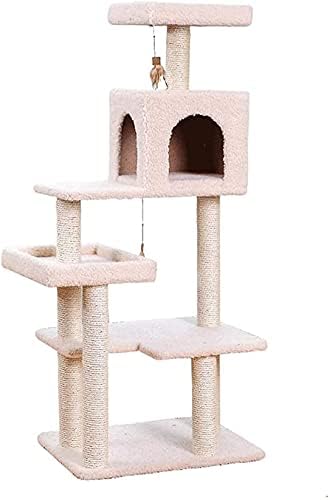 Condomínio de árvore de gatos haieshop arranhando post gato torre gato scratcher gato pilar pilar gato brinquedo gato
