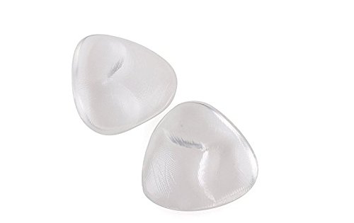 Jklcom Bra insere sutiã de silicone insere sutiã de mama push-up almofadas de mama biquíni biquíni insere almofadas de