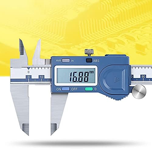 SLATIOM 150/200/300mm/6 polegada LCD Digital Fibra eletrônica de carbono pinça vernier de 6 polegadas Micrômetro de medidora
