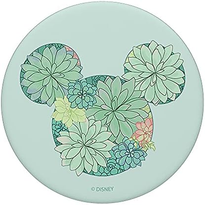 Disney Mickey & Friends Suculentas Popsockets de silhueta de mouse preenchidos