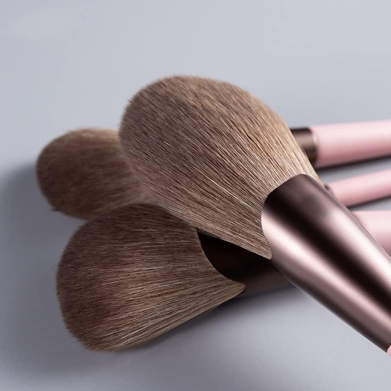 Liuzh 11pcs Professional Makeup Brushes Definir contorno de pó solto destacando a sombra de obra para a testa para os olhos.