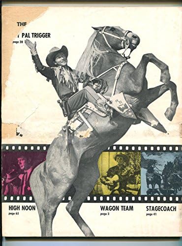 Screen Western Hits #1 1952-Dell-Gene Autry-Roy Rogers-1st Bush-Good