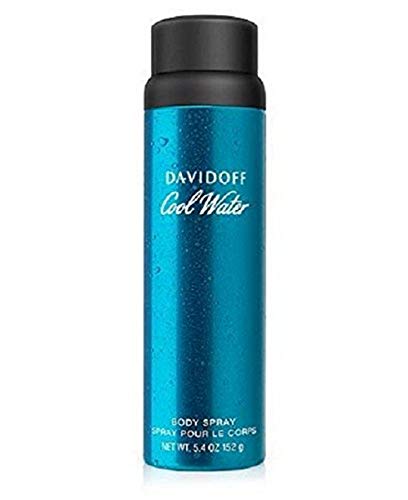 Davidoff Spray corporal de água fria para homens, 5,4 onças