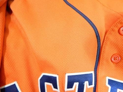 2013-19 Houston Astros 57 Game usou Orange Jersey Place Removed 46 DP25525 - Jerseys de jogo MLB usados