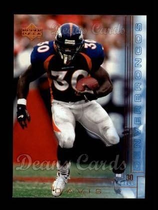 2000 Deck superior # 66 Terrell Davis Denver Broncos NM/MT Broncos Georgia