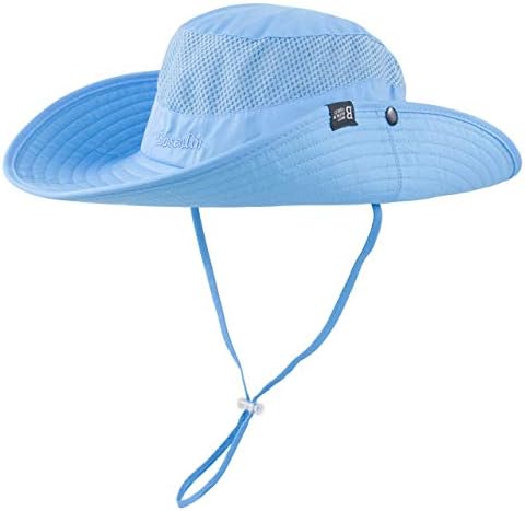 Proteção ao ar livre de verão feminino Proteção UV Mesh dobrável Brim Brim Beach Fishing Bucket Hat