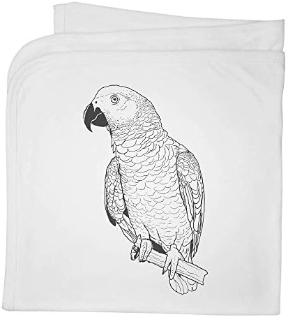 Grey African Grey Parrot Cotor/xale de bebê de algodão