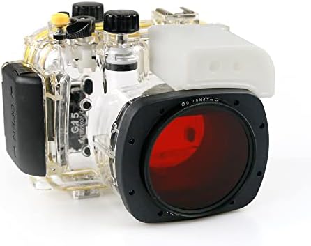 Sapos do mar para câmera Canon G15 Caixa de mergulho à prova d'água