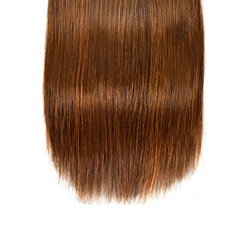P4/30 ombre pacote reto Cabelo de cabelo humano Destaque Pacotes de cabelo humano reto marrom clara mistura loira tecelações de