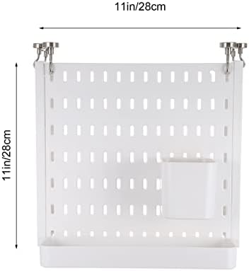 Adesivo Hemoton Exibir kits de parede de parede de pegboard PEG PEG Modular pendurado para organizador de parede Punch Punch Placa Free