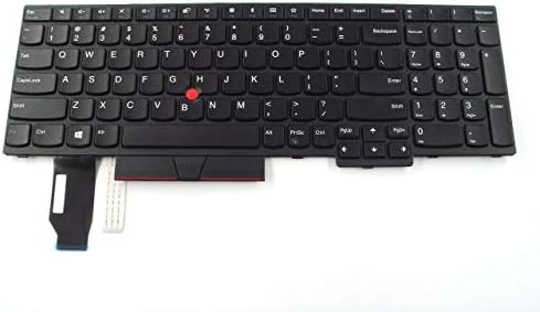 Peças de replacemet para o teclado Lenovo ThinkPad L590 E590 E595 Us sem retroiluminação 01yp720 01yp560 preto
