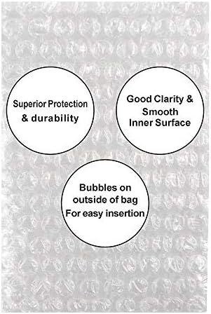200pack 4x6 Clear Bubble Mailers borbulha bolsas pequenas bolsas de bolhas bolhas bolhas bolhas claras bolsas almofadadas
