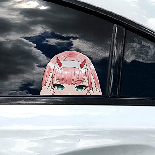 HECOO 5.51 Adesivos de carros de anime e decalques Skateboard Vinil JDM Acessórios para carros Automotivos adesivos de pára -choque