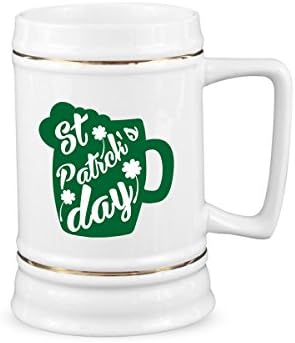 São Patrick's Beer Stein Happy St Paddys Day Steins Irish St Patricks Caneca Festiva Beer Beer Drinking Gift