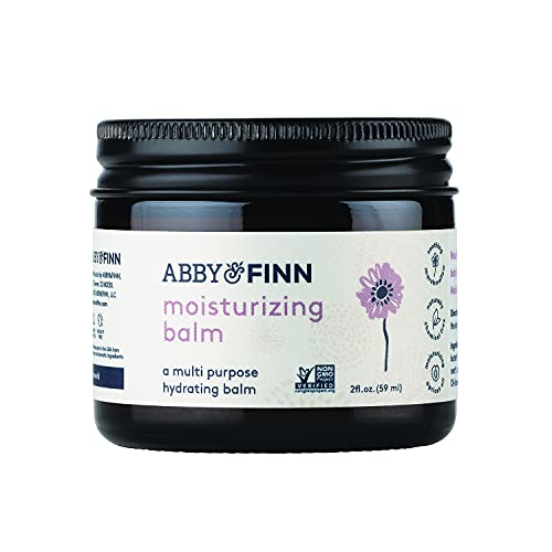 Abby & Finn MultiUse Furpose Baby Balm, creme hidratante orgânico, sem perfume, certificado pelo USDA, orgânico, não-OGM,