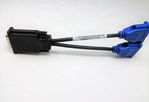 Dell DMS-59 para VGA Splitter para configurações de monitor duplo ou como um cabo de cabo do adaptador VGA Y