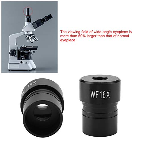 Microscópio ocular, dm-r002 wf16x 11mm ocular para lentes oculares microscópicas 23,2 mm/0,9 polegadas