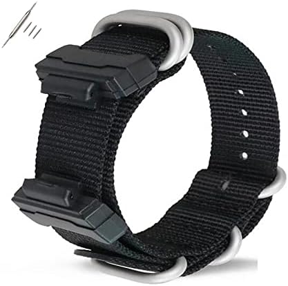 Solita de faixa de relógio de nylon de 22 mm para casio masculino g-shock GA-110/100/120/150/200/300/400 GD-100/110/120