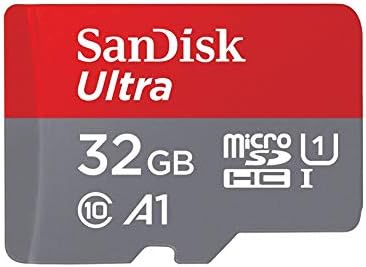 Sandisk 32 GB MicrosDHC Ultra Memory Card funciona com Samsung Tab S8, Tab A8 10.5, Tab S8+, Tab S8 Ultra Bundle com tudo, exceto Stromboli Micro & SD, leitor de cartão SD.