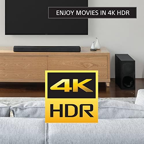 Sony 55 polegadas 4K Ultra HD TV X80K Série: LED SMART Google TV com Dolby Vision HDR KD55X80K- 2022 Modelo com HT-G700: