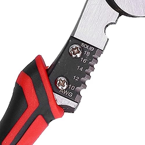 Cortador de arame, prática Durável Peladores de Crénses Terminal de Fio Crimper Tool Ferramenta de Crimping de Fio para