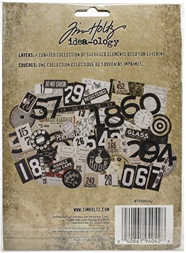 Tim Holtz - Camadas Advantus Urban 65/PKG