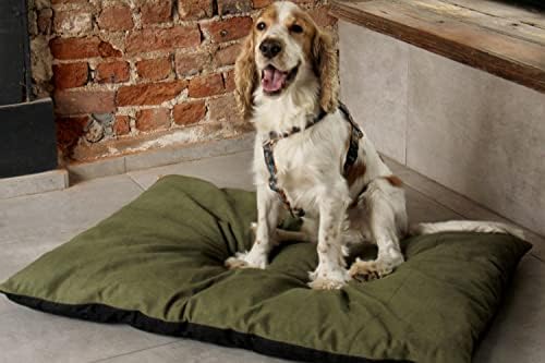 Almofado de cama de cachorro Luvly Pets, canteiros de animais macios de luxo, cama lavável anti-lampe